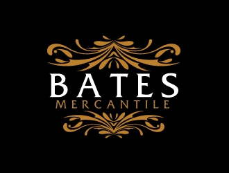 BATES Mercantile logo design by AamirKhan