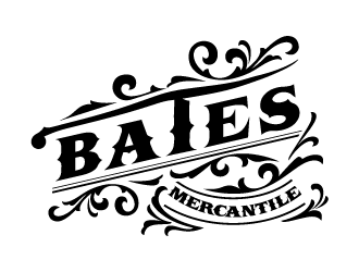 BATES Mercantile logo design by Ultimatum