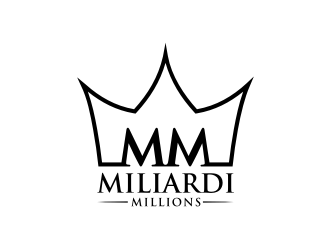 Miliardi Millions MM logo design by Barkah