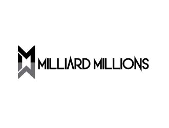 Miliardi Millions MM logo design by Vincent Leoncito