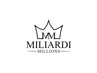 Miliardi Millions MM logo design by Barkah