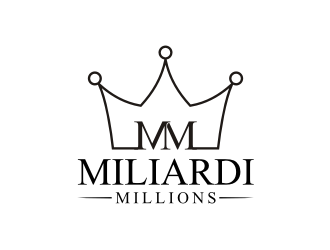 Miliardi Millions MM logo design by Barkah