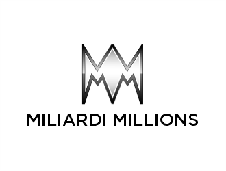 Miliardi Millions MM logo design by evdesign