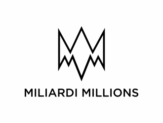 Miliardi Millions MM logo design by eagerly