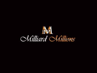 Miliardi Millions MM logo design by Vincent Leoncito