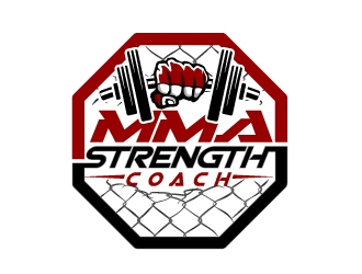 MMA STRENGTH COACH logo design by aRBy