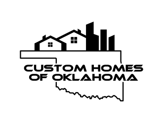 Custom Homes of Oklahoma  logo design by graphicstar