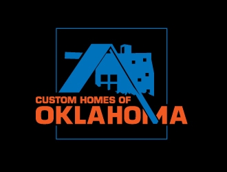 Custom Homes of Oklahoma  logo design by josephope