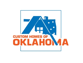 Custom Homes of Oklahoma  logo design by josephope