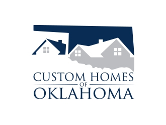 Custom Homes of Oklahoma  logo design by MarkindDesign