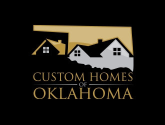 Custom Homes of Oklahoma  logo design by MarkindDesign