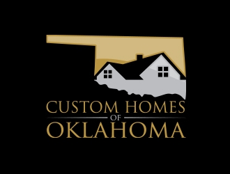 Custom Homes of Oklahoma  logo design by MarkindDesign