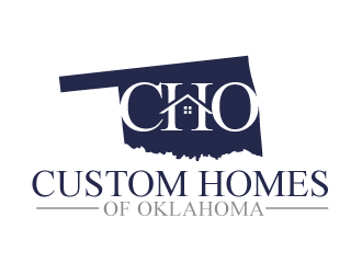 Custom Homes of Oklahoma  logo design by THOR_