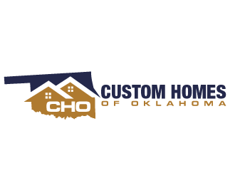 Custom Homes of Oklahoma  logo design by THOR_