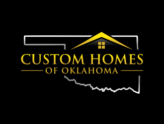 Custom Homes of Oklahoma  logo design by ingepro