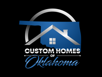 Custom Homes of Oklahoma  logo design by ekitessar