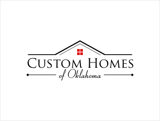 Custom Homes of Oklahoma  logo design by bunda_shaquilla