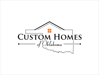 Custom Homes of Oklahoma  logo design by bunda_shaquilla