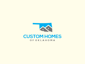 Custom Homes of Oklahoma  logo design by anf375