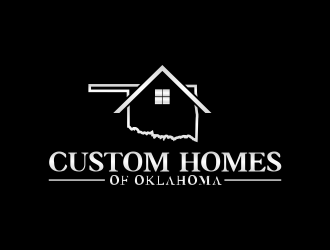 Custom Homes of Oklahoma  logo design by giphone