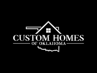 Custom Homes of Oklahoma  logo design by giphone