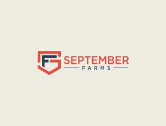 September Farms logo design by Renaker