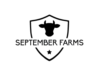 September Farms logo design by Beyen