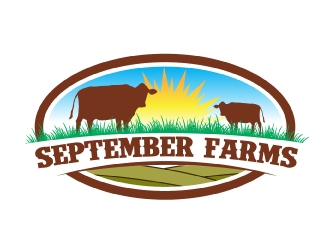 September Farms logo design by AamirKhan