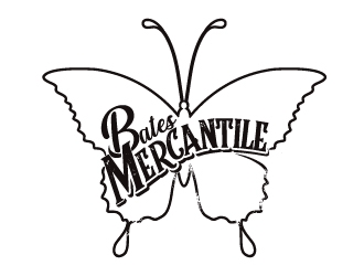 BATES Mercantile logo design by dorijo