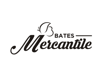 BATES Mercantile logo design by rief