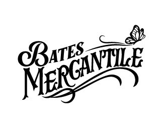 BATES Mercantile logo design by jaize