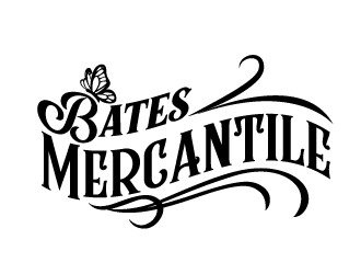 BATES Mercantile logo design by jaize