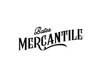 BATES Mercantile logo design by yogilegi