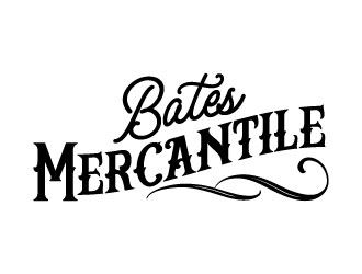 BATES Mercantile logo design by daywalker