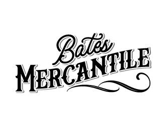 BATES Mercantile logo design by daywalker