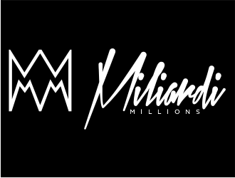 Miliardi Millions MM logo design by evdesign