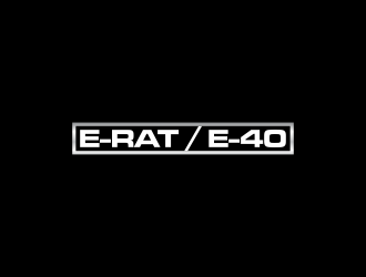 E-RAT / E-40 logo design by eagerly