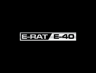 E-RAT / E-40 logo design by eagerly