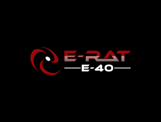 E-RAT / E-40 logo design by luckyprasetyo