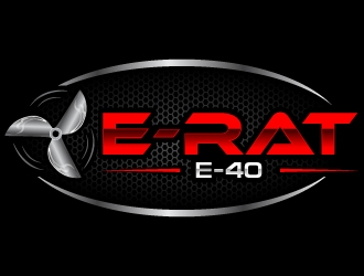 E-RAT / E-40 logo design by uttam