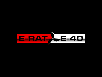 E-RAT / E-40 logo design by alby