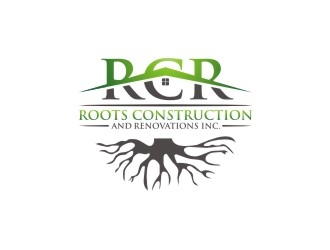 Roots Construction & Renovations Inc. logo design by sabyan