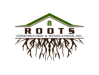 Roots Construction & Renovations Inc. logo design by nona