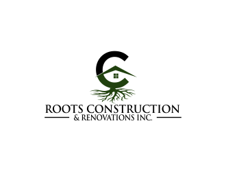 Roots Construction & Renovations Inc. logo design by grafisart2