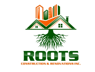 Roots Construction & Renovations Inc. logo design by uttam