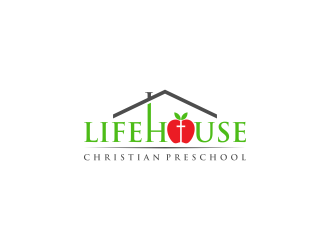 Lifehouse Christian Preschool  logo design by haidar