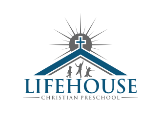 Lifehouse Christian Preschool  logo design by Shina