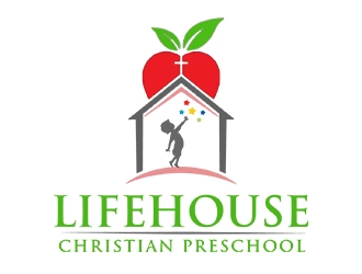 Lifehouse Christian Preschool  logo design by PrimalGraphics