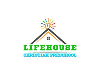 Lifehouse Christian Preschool  logo design by aryamaity