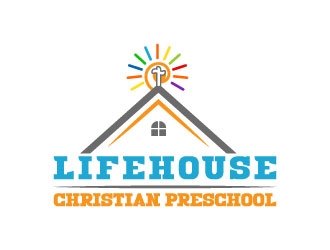 Lifehouse Christian Preschool  logo design by aryamaity